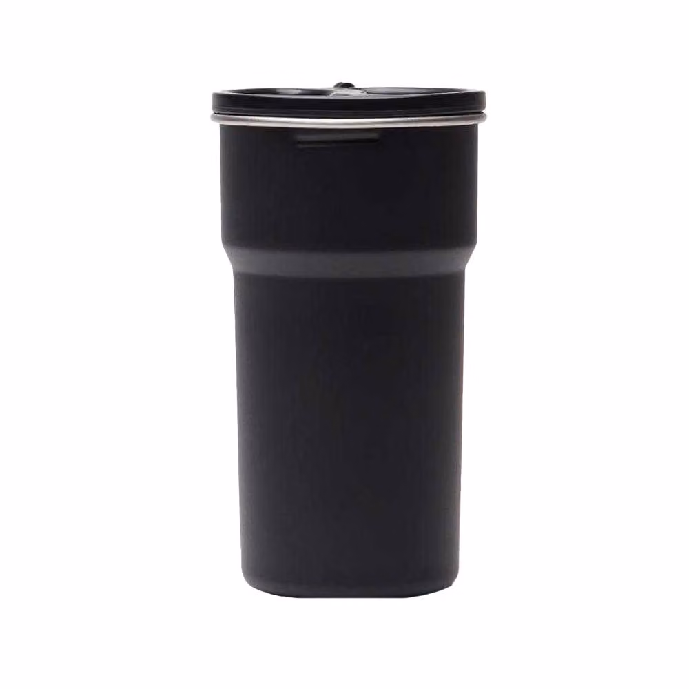 Vinga Parks Stainless Steel Tumbler Mug, Black, 250 ml (Pack of 4) – 2