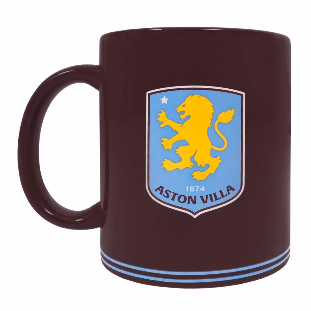 Aston Villa FC Ceramic Mug in Red, 300ml – 2