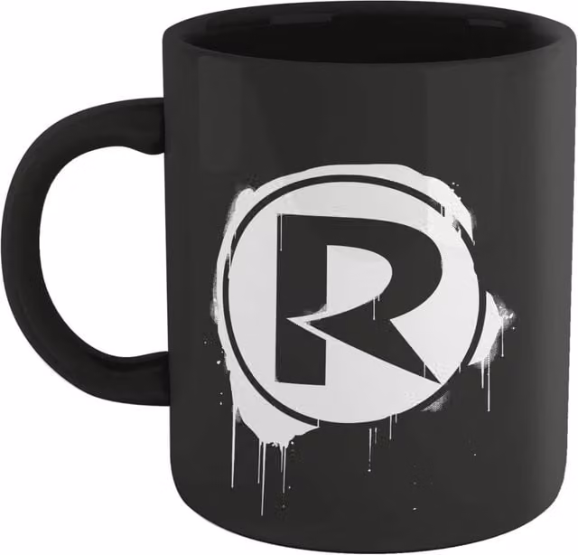 Official Batman Core Robin Graffiti Ceramic Mug in Black