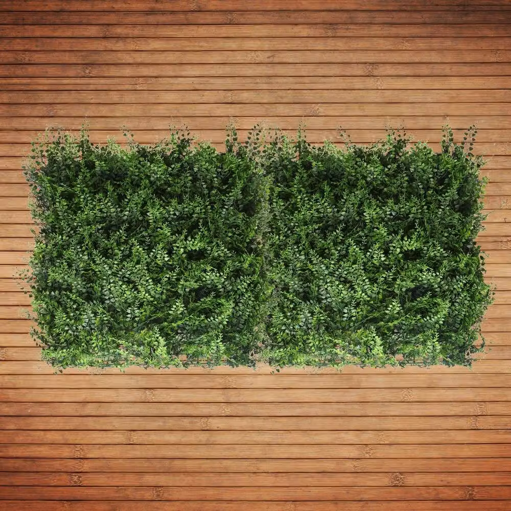 Ark Mat Fern Artificial Plant Wall Panel, Green, 50 x 50 cm – 8