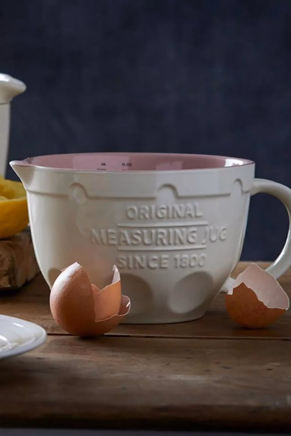 Rayware Mason Cash Ceramic Measuring Jug, 1 l, White – 3