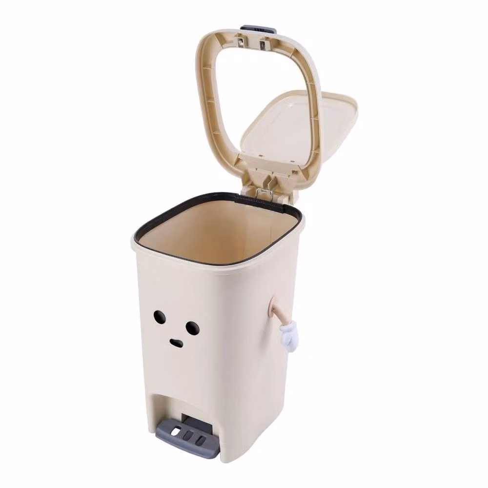 EONLION 20L White Plastic Pedal Bin for Kitchen Waste – 2
