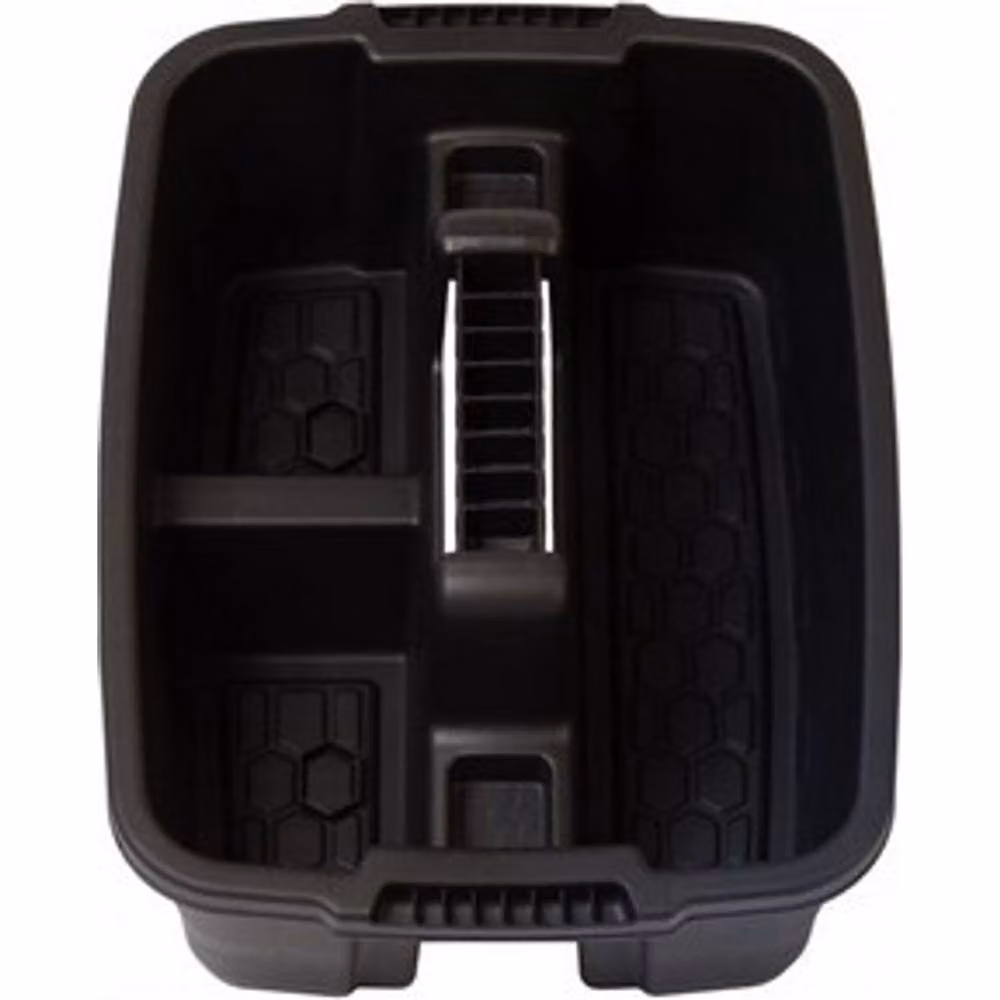 Strata Heavy Duty Plastic Cleaning Caddy in Black – 2