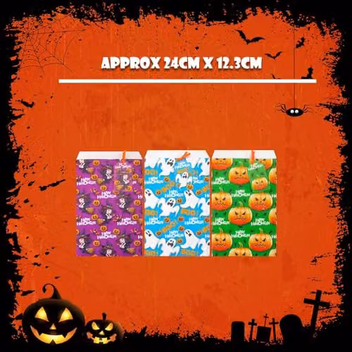 VFM e-Store Halloween Mini Paper Bags, Pack of 10, Multicolour – 4