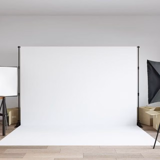 Berkfield Home Steel Backdrop Stand, Black, W: 305 cm, H: 243 cm – 1