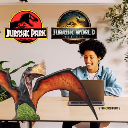 Star Cutouts SC4733 Jurassic World Rebirth Quetzalcoatlus Dinosaur Cardboard Cutout, Height: 94 cm – 4