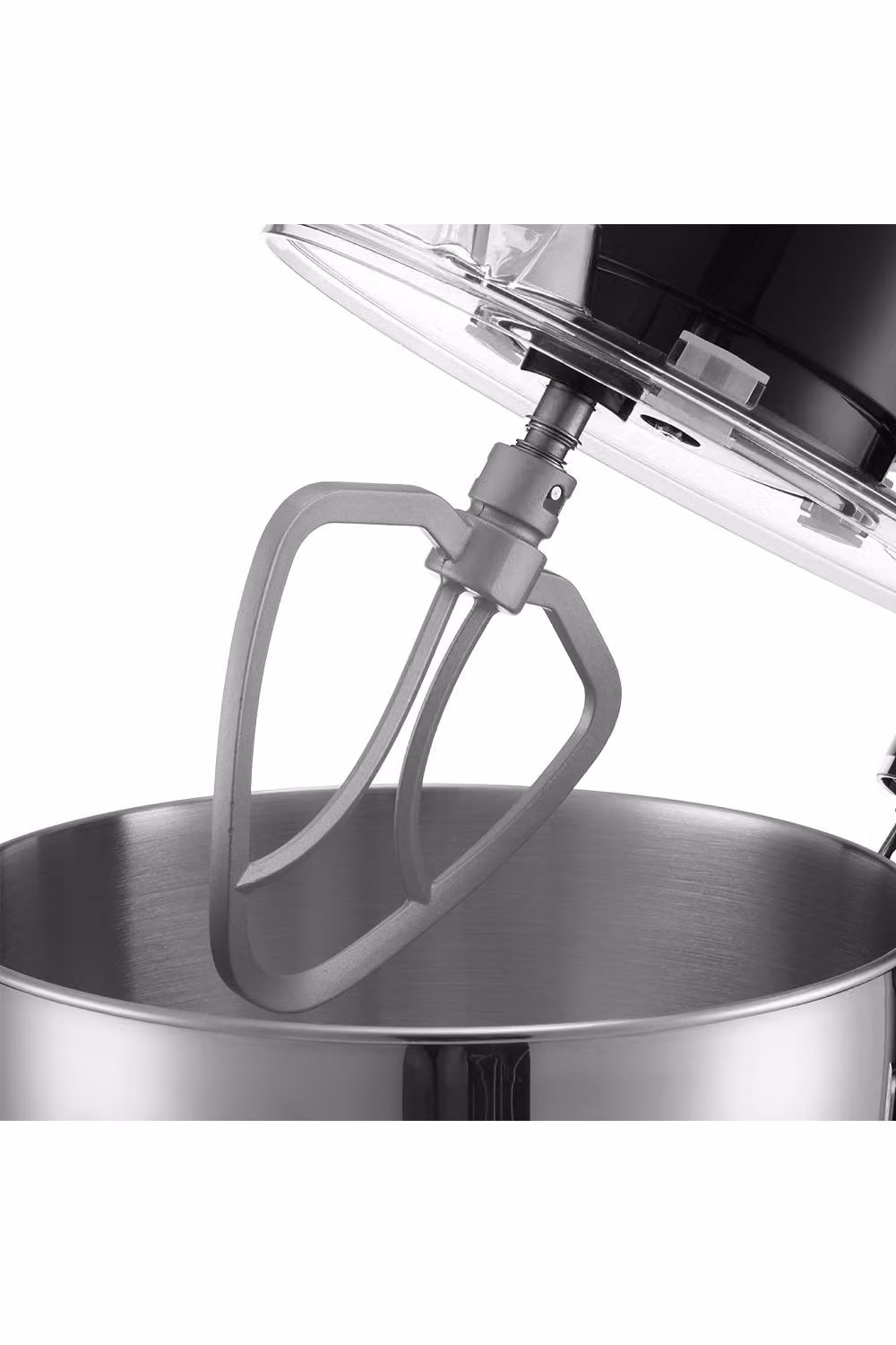 ExtraStar 8-Quart Stand Mixer with Stainless Steel Bowl and Attachments, Black – 5