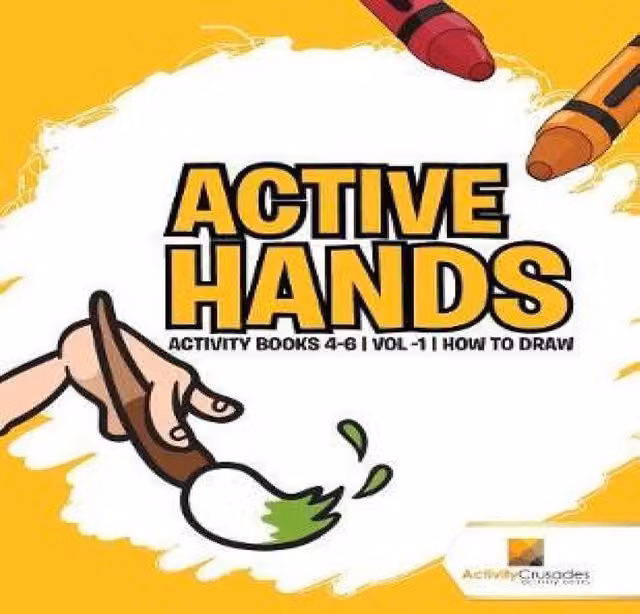 Activity Crusades Active Hands Activity Books 4-6 Vol 1 How To Draw Multicolour Paperback