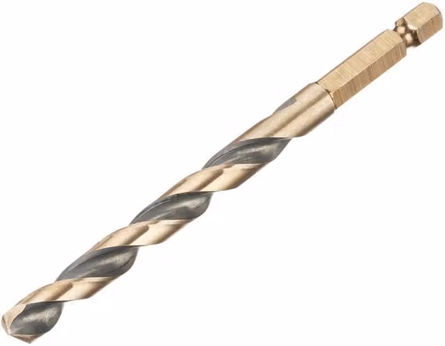 DeWalt HSS-G Twist Drill Bits in Black and Gold