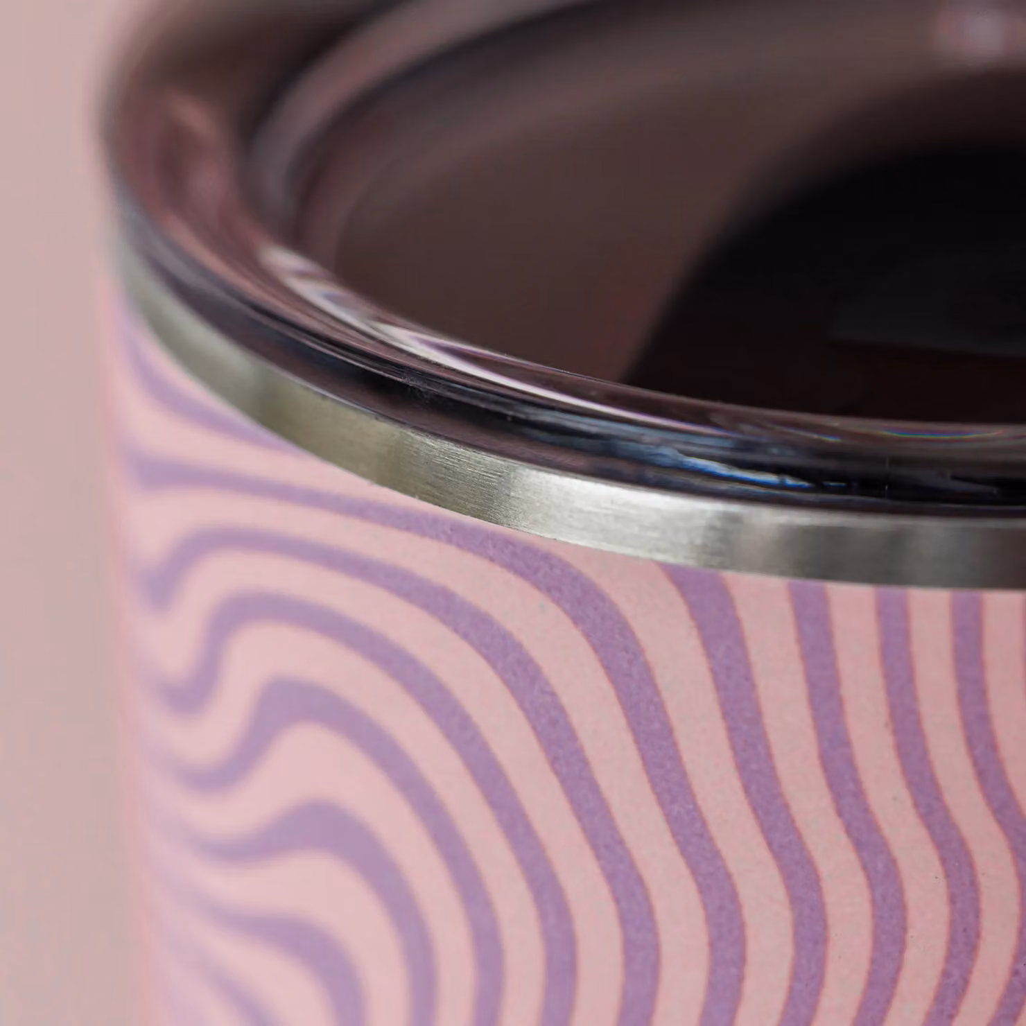 S'well Pink and Purple Tumbler with Lid, 530ml – 2