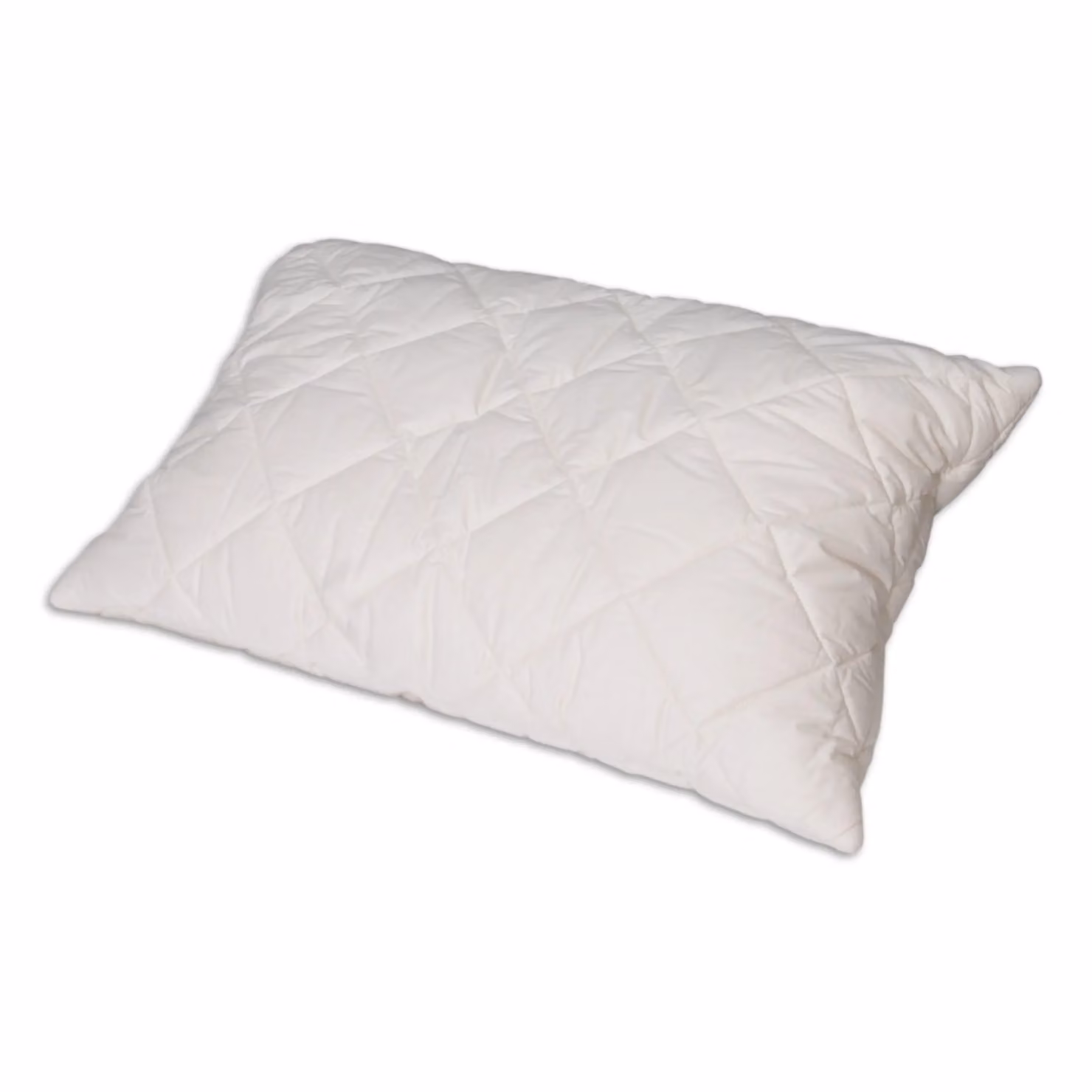 Native Set of 2 White New Wool Filled Rectangular Pillows – 2