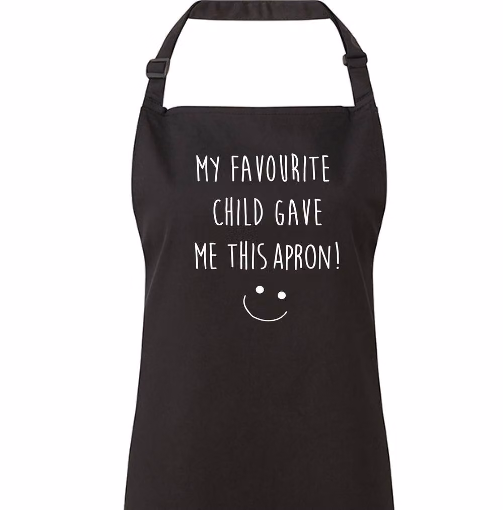 60 Second Makeover My Favourite Child Gave Me This Apron in Black – 2