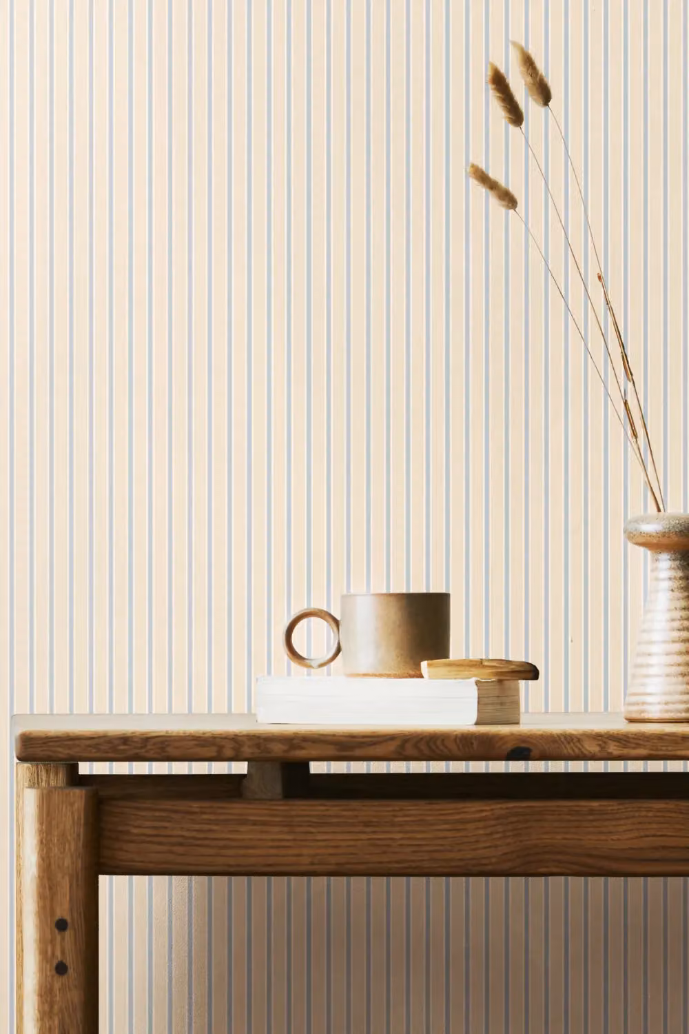 Hoopla Walls Chalk Stripe Abstract Wallpaper in Blue – 2