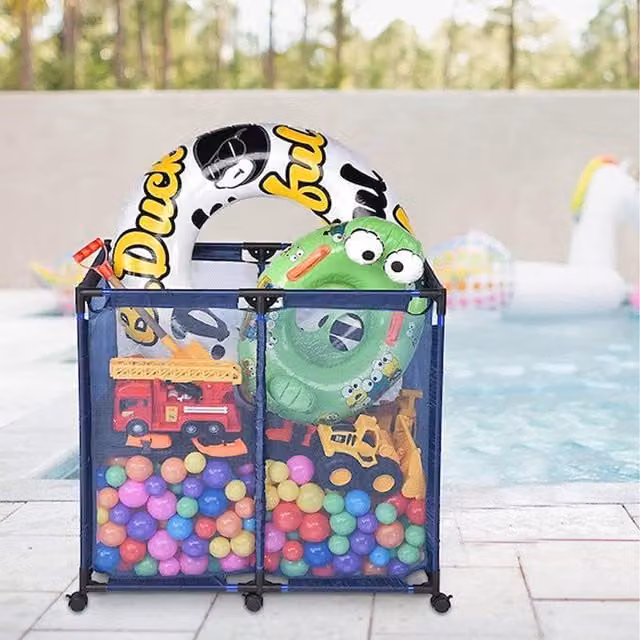 Lifeideas Pool Storage Trolley in Blue