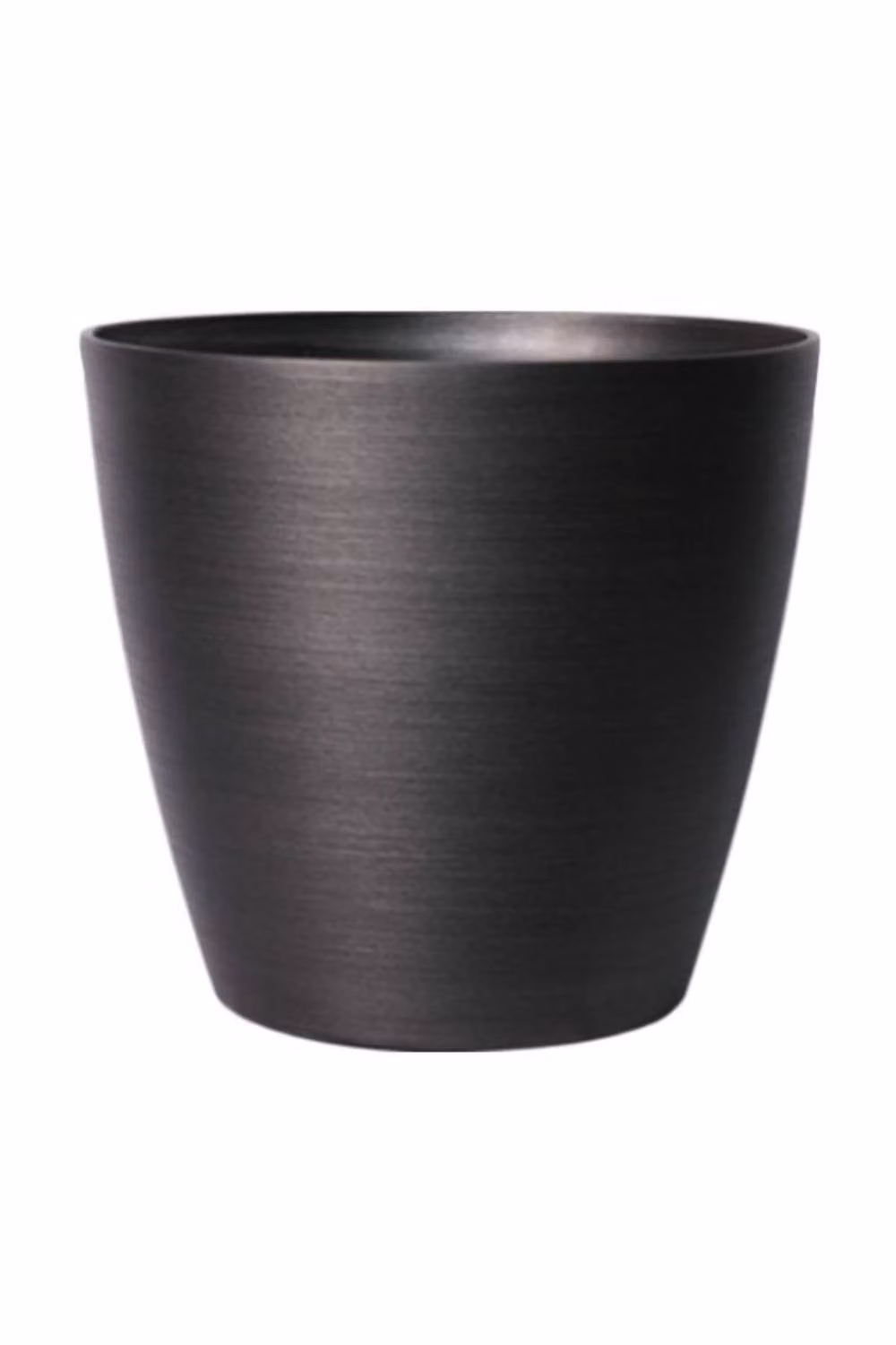 KDMD Dark Grey Metallic Look Planter Pot, Diameter: 19.5 cm – 2