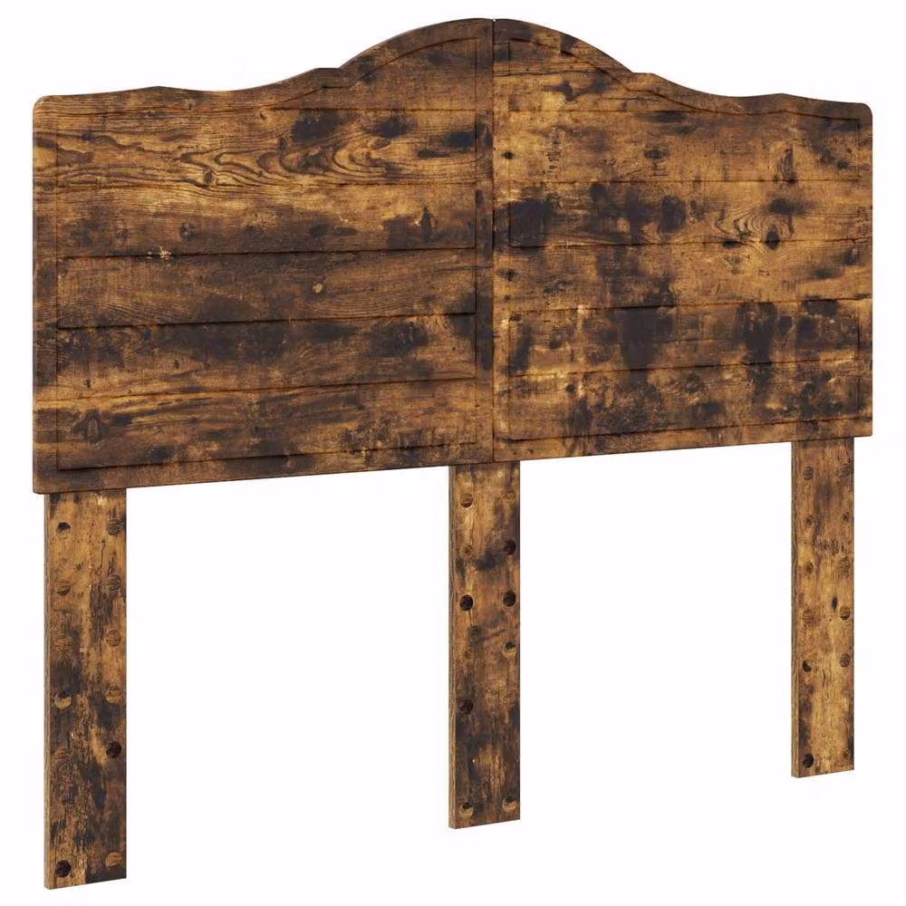 Berkfield Home Modern Bed Frame with Drawers in Smoked Oak Brown, W/D/H: 135 x 190 x 32 cm – 4