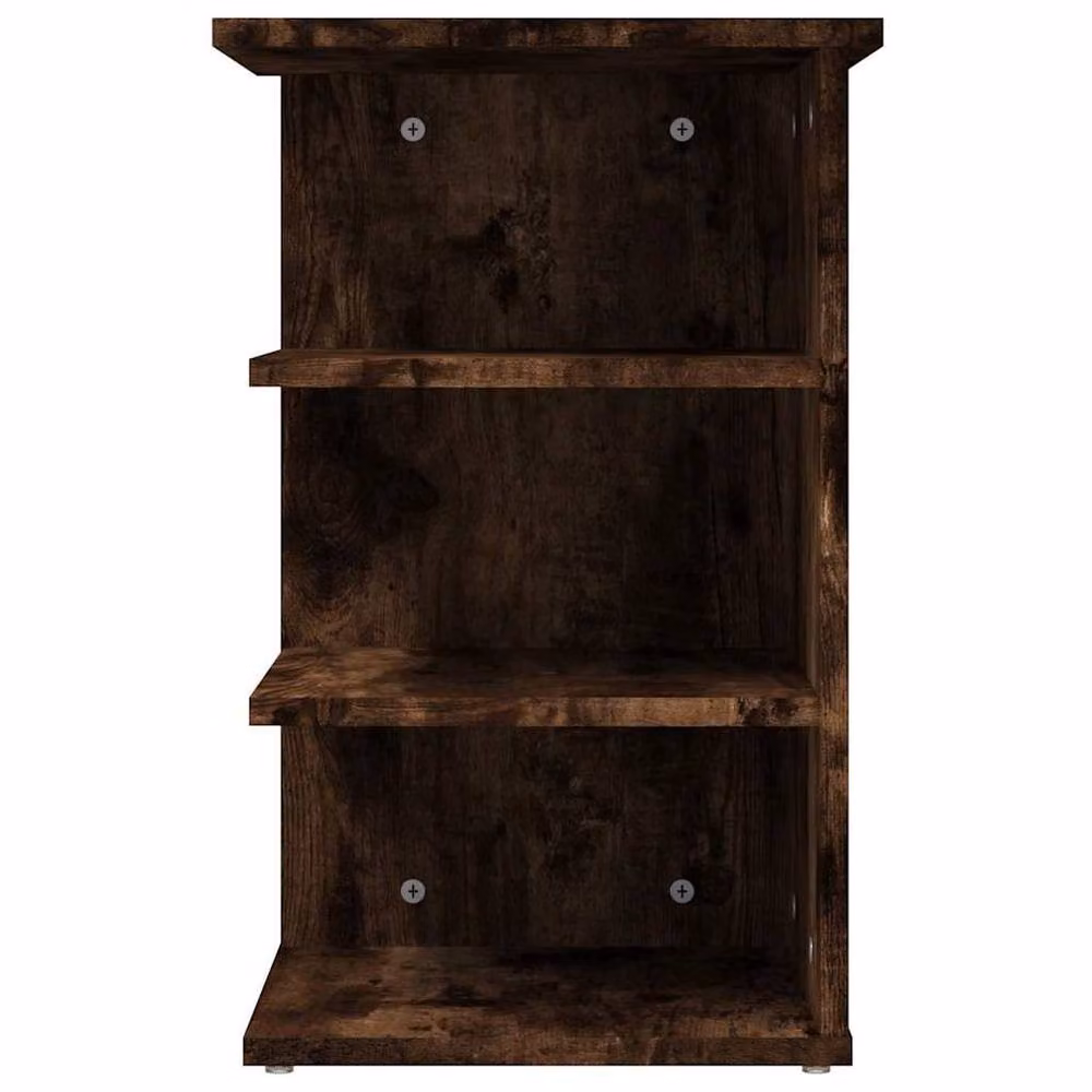 Berkfield Home Side Cabinet in Smoked Oak Brown, W/D/H: 35 x 35 x 55 cm – 5