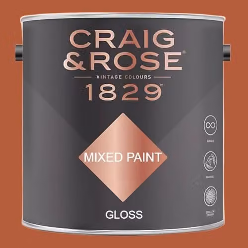 Craig & Rose 1829 Gloss Paint Stop in Cadmium, 2.5 l