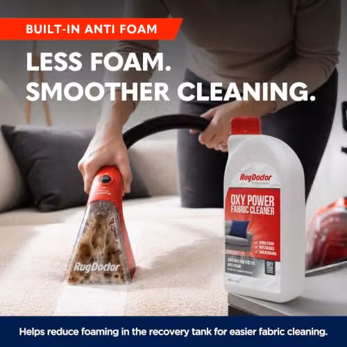 Rug Doctor Oxy Power Fabric Cleaner with Anti Foam, 1 Litre, White – 4