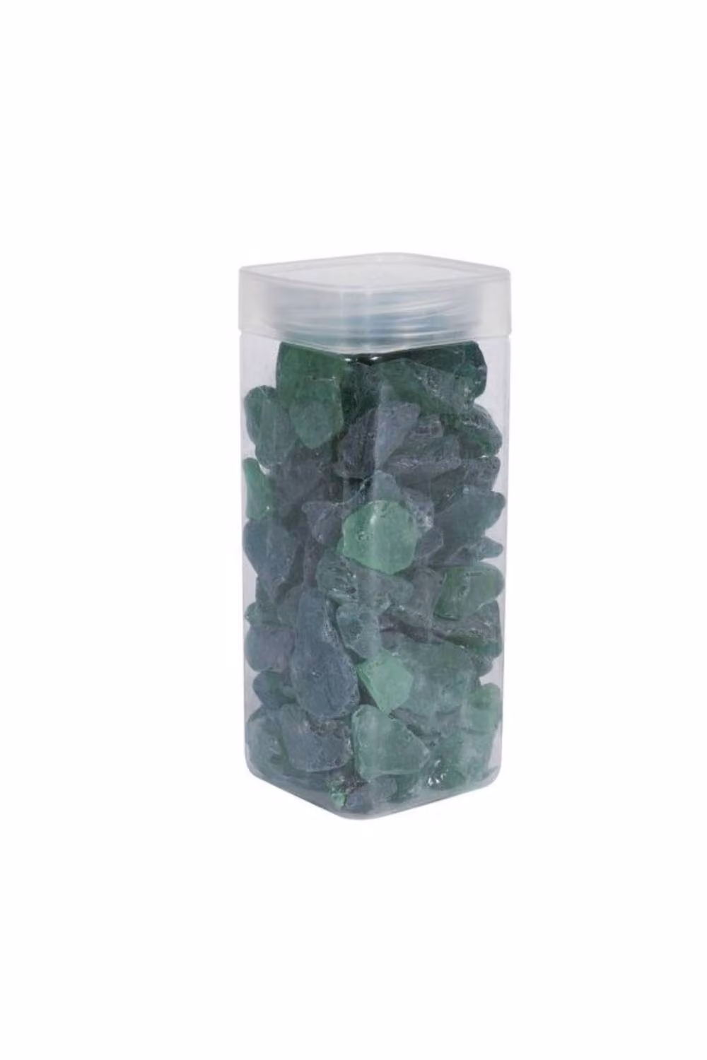 KDMD Green Sea Glass Stones, 2 x 750g Packs (10-20mm) – 2