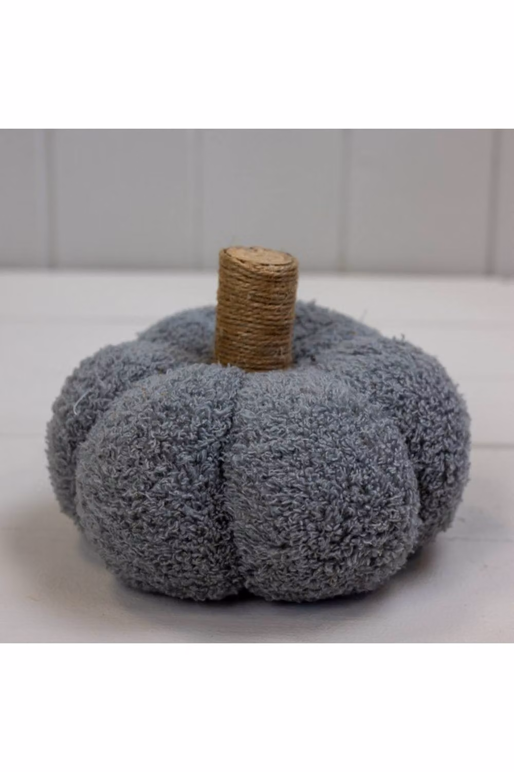 KDMD Grey Traditional Fabric Pumpkin Tabletop Decoration – 2