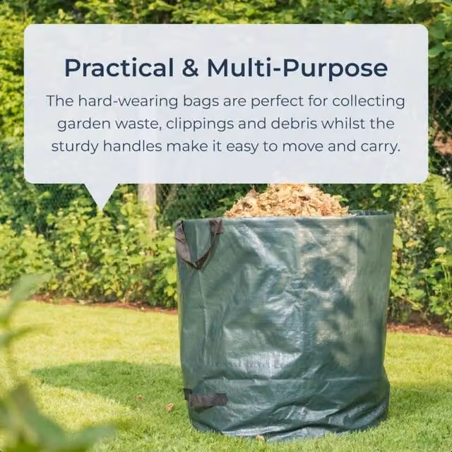 Idooka 270L Green Garden Waste Bag