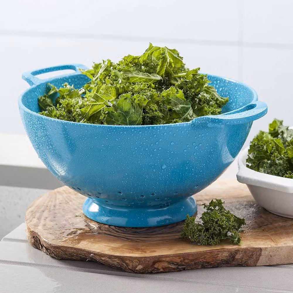Zeal Melamine Round Colander, 24cm, Turquoise – 4