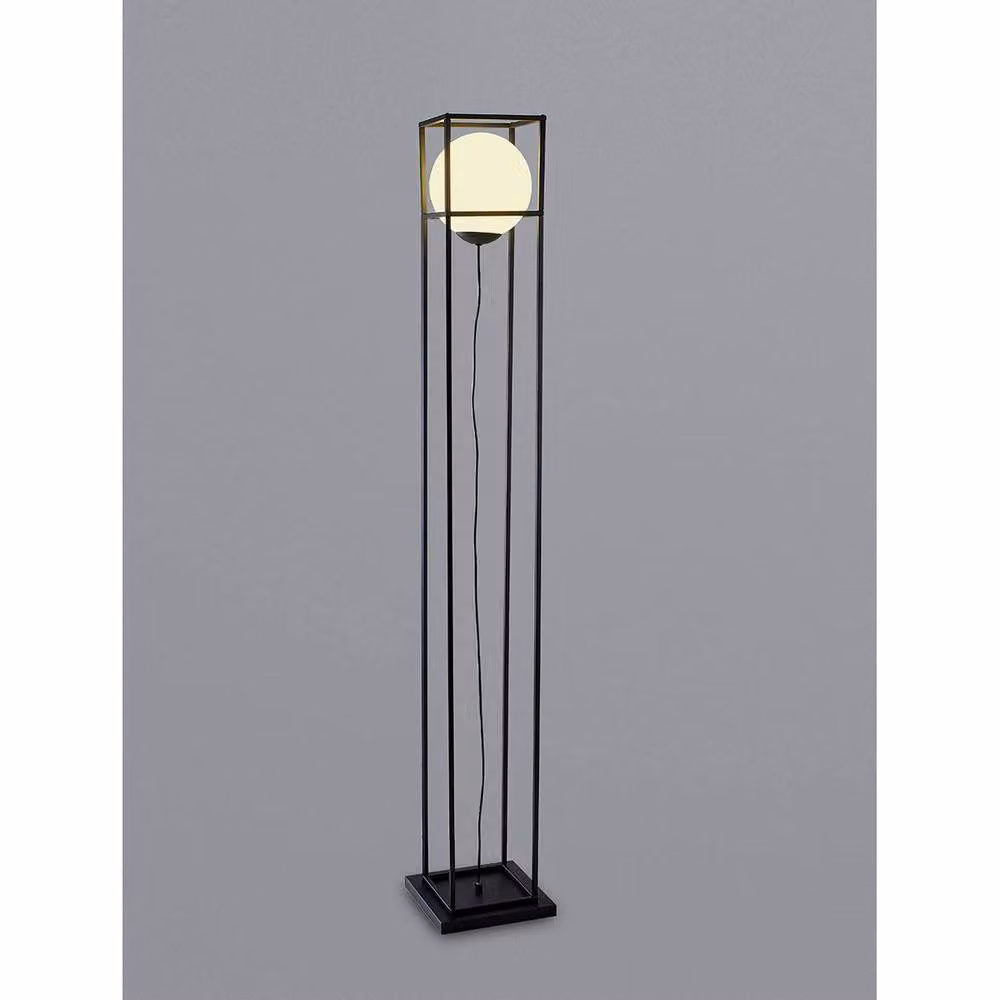 Netlighting Desigual Small Floor Lamp in Matt Black with E27 Socket – 2