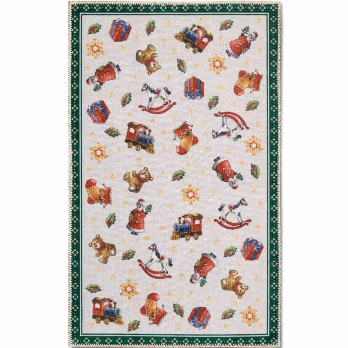 Villeroy & Boch Toys Delight Rug, Multicolour Green and Red, W: 160 cm, D: 230 cm – 2