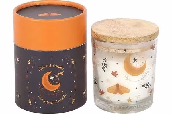 KDMD Autumn Magic Spiced Vanilla Candle in White – 2