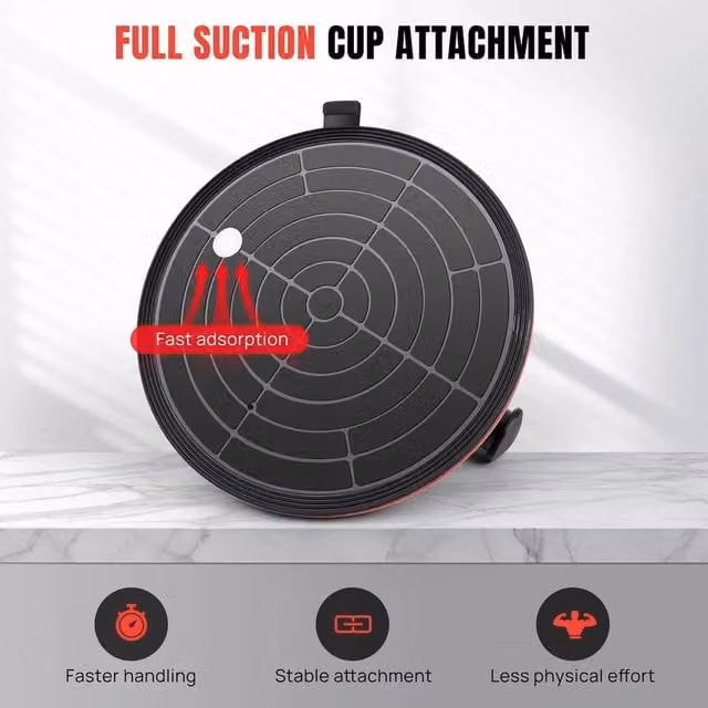 EONLION Heavy Duty 2X Vacuum Suction Cup Lifter in Black – 1
