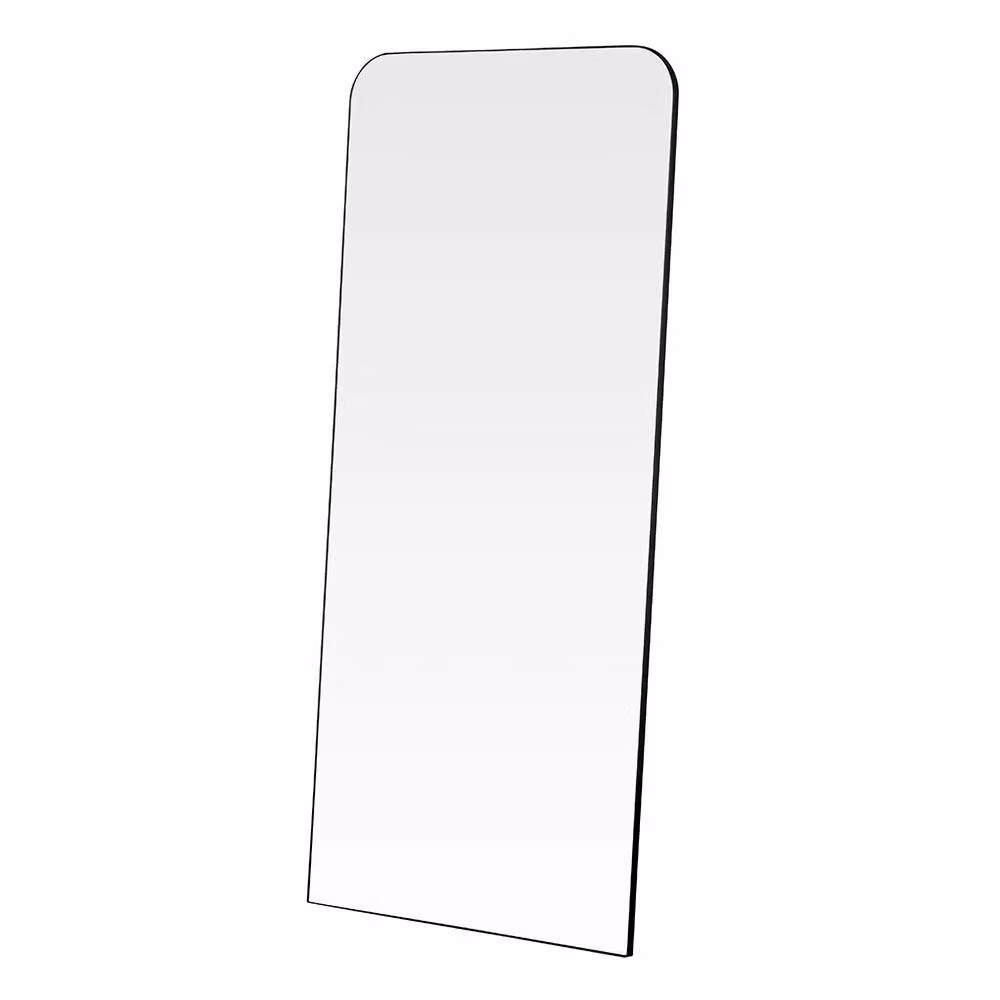 Yearn Mirrors Extra Large Black Curved Corner Mirror H 180 cm x W 80 cm – 2