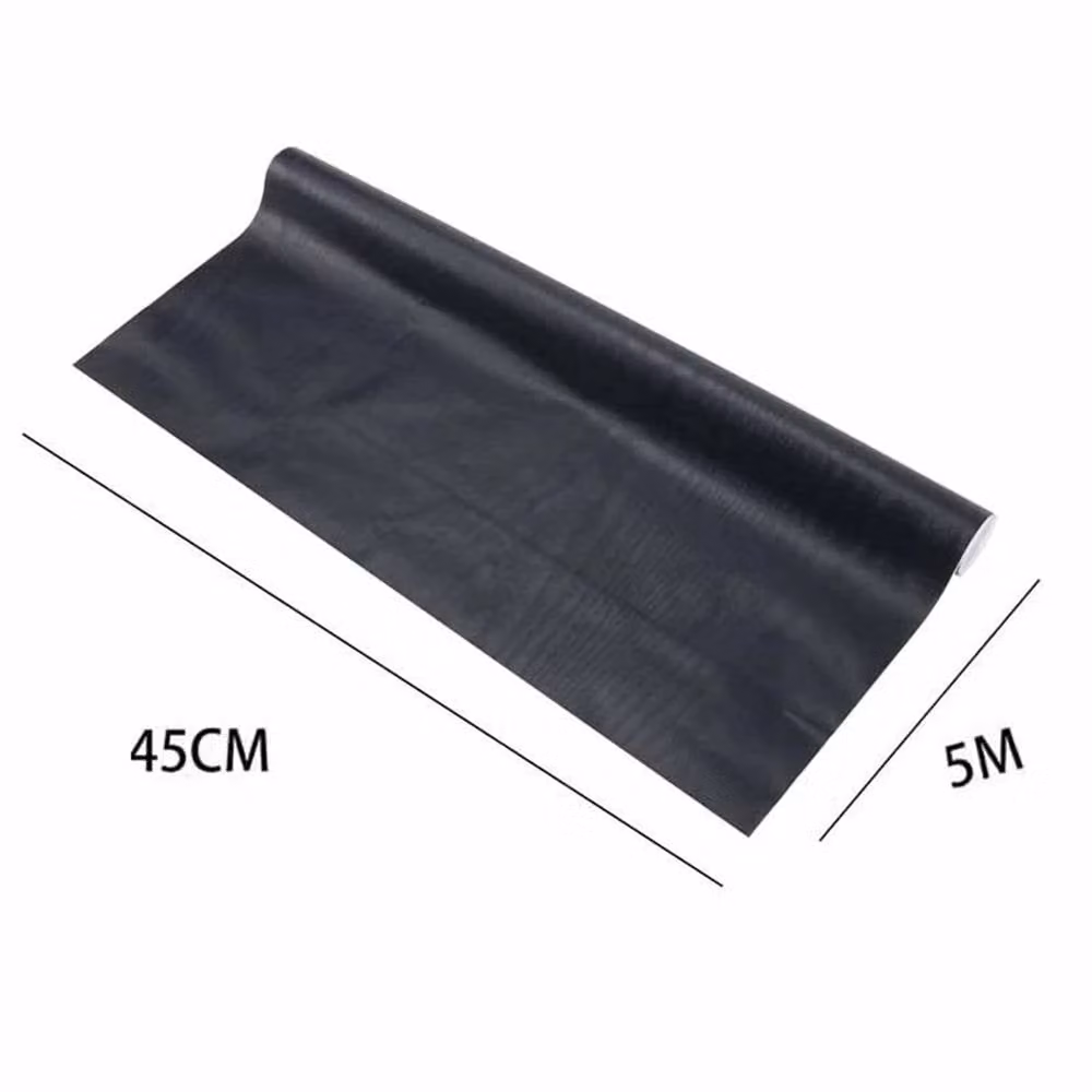 Nordara Black Wood Effect Self Adhesive Vinyl Film Sticker, 5m – 1