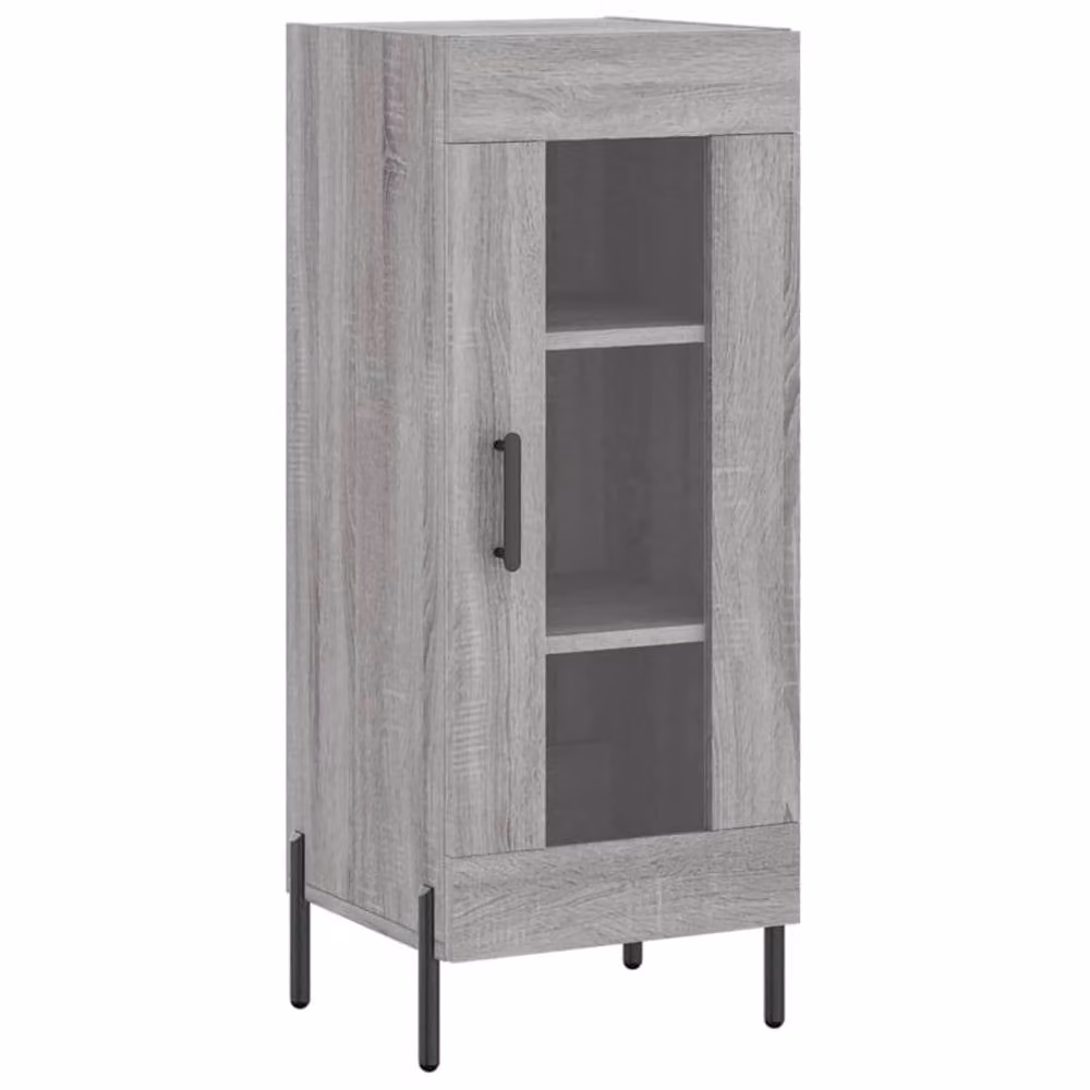 Berkfield Home Grey Sonoma Sideboard, W/D/H: 34.5 x 34 x 90 cm – 3