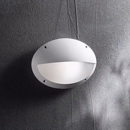 Netlighting Maddi Outdoor Flush Wall Light White IP66 E27 – 2