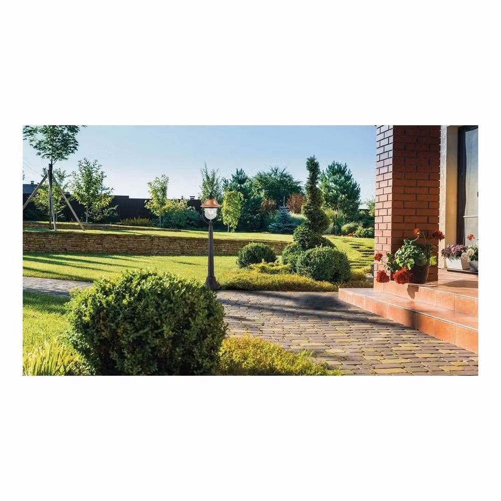 Netlighting VENEZIA Black Outdoor Bollard IP44 H: 118 cm, W: 25 cm – 2