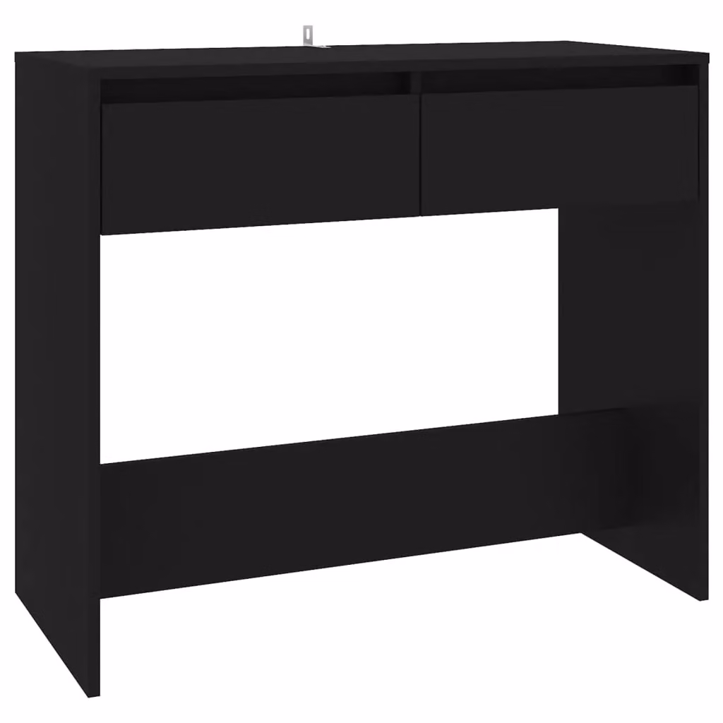 Berkfield Home Modern Black Metal Console Table W/D/H: 89 x 41 x 76.5 cm – 2