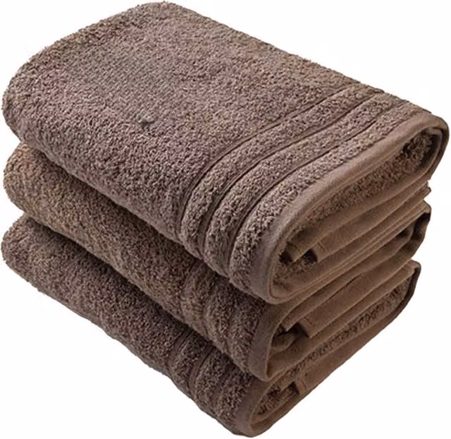 ARTG Fluffy Brown Cotton Terry Hand Towel