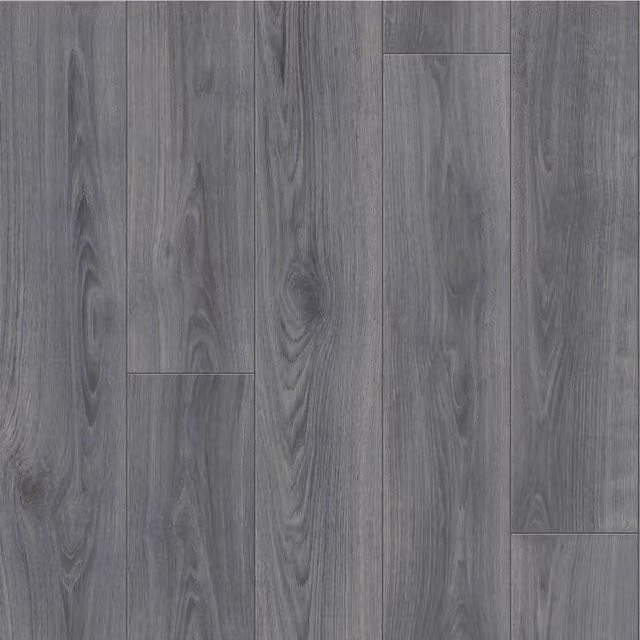Sirius Grey Wood Effect Textile Backed Sheet Vinyl Flooring, 2.6mm Thickness, W: 300 cm x L: 500 cm