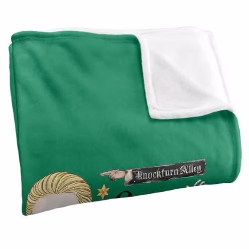 LOGOVISION Harry Potter Draco Malfoy Super Soft Silky Touch Fleece Throw Blanket, Multicolour, W: 91.44 cm, L: 147 cm – 2