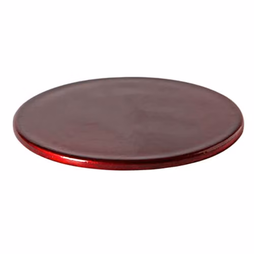 Argon Tableware Metallic Red Round Coasters, Pack of 6, Diameter: 10 cm – 3