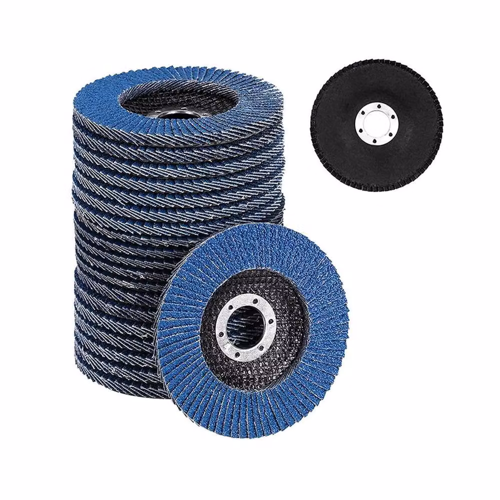 SPETLEK 20-Piece Blue Flap Grinding Sanding Discs for Metal, 115 mm – 4