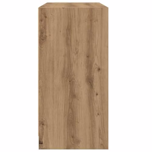 vidaXL Artisan Oak Sideboard in Brown and Black, W/D/H: 102 x 37 x 75.5 cm – 5