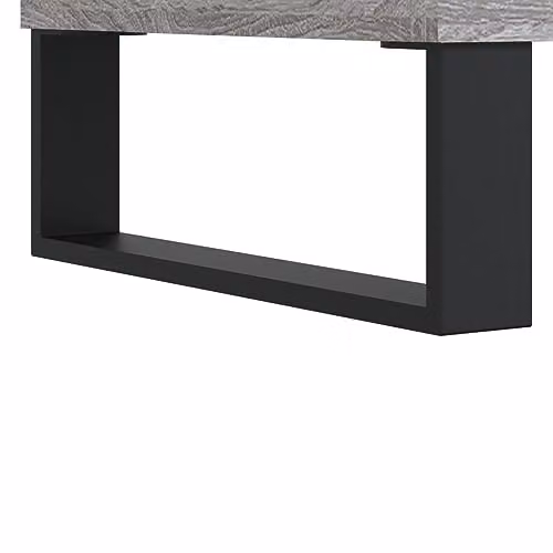 vidaXL Modern Grey Sonoma TV Cabinet W: 100 cm, D: 34.5 cm, H: 44.5 cm – 3