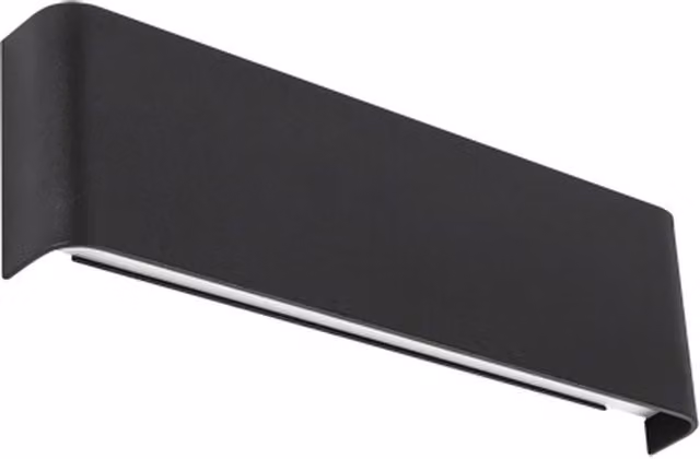 CGC Lighting ACE Rectangle Up Down LED Wall Light in Black