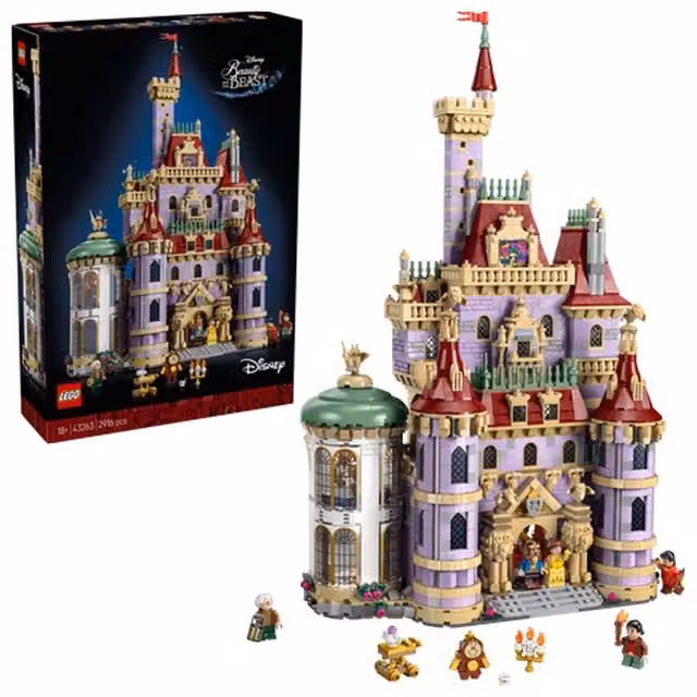 LEGO Disney Beauty and the Beast Castle 43263 Multicolour Building Set