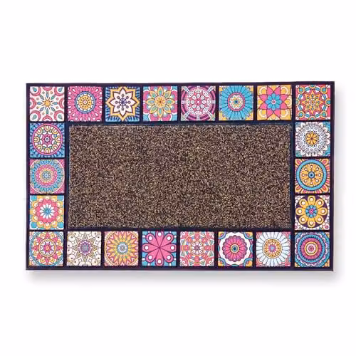 Gainsborough Moroccan Style Non-Slip Doormat, Multicolour, W: 45 cm, D: 75 cm – 2