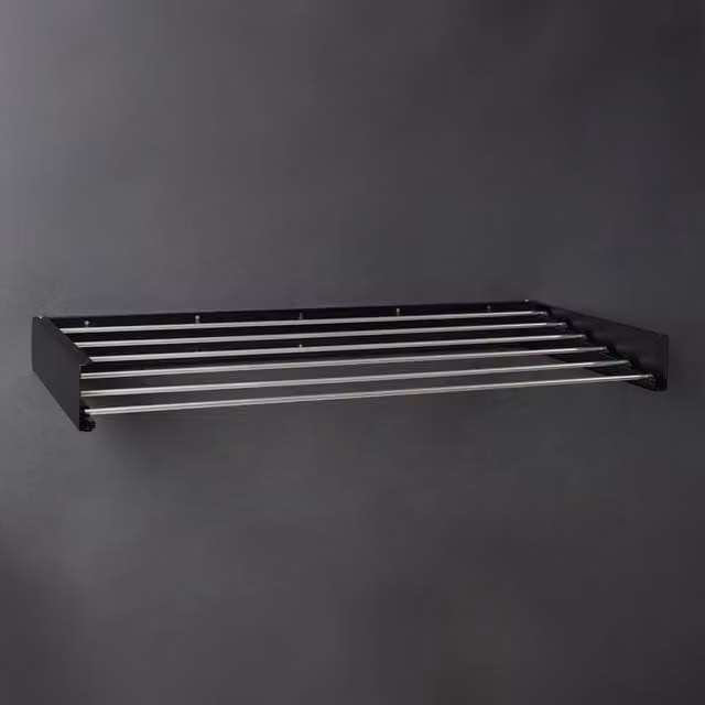 Argento Heavy Duty Wall Mounted Airer - Black