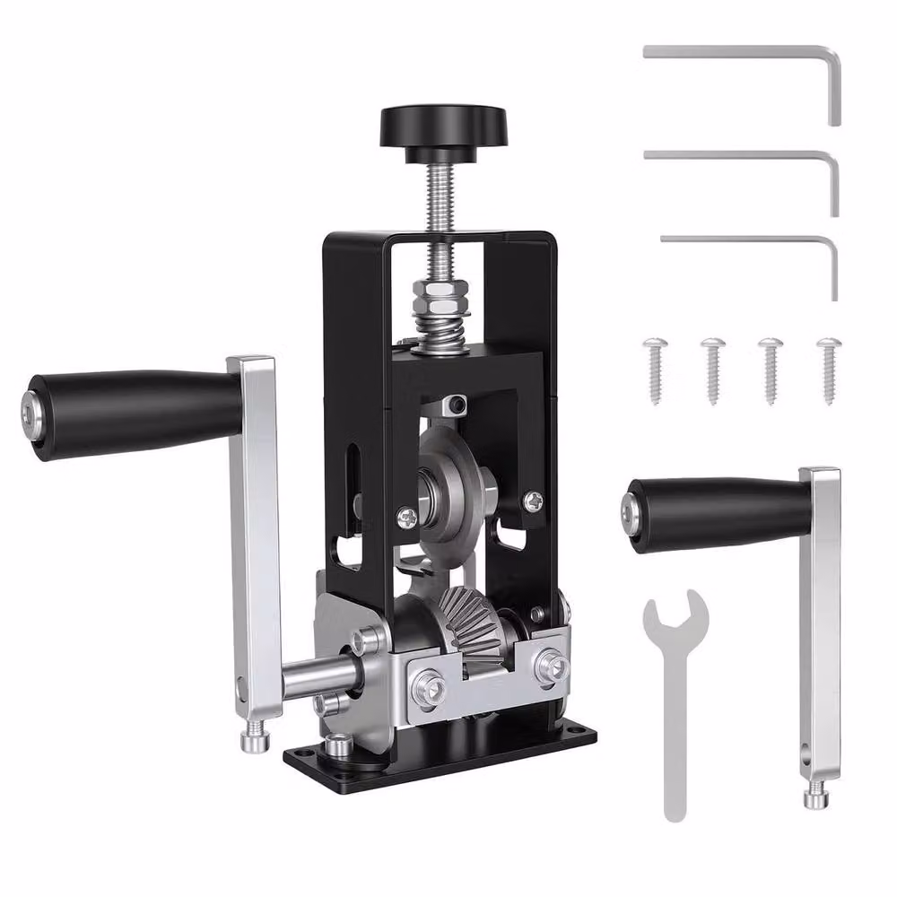 FLAVORA Manual and Drill Driven Wire Stripping Machine in Black, W: 520 mm, H: 18 mm, D: 10000 mm – 2