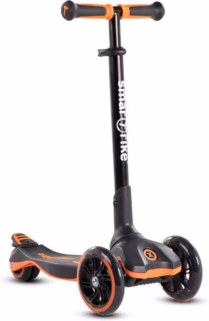 SmarTrike Foldable Scooter with Light and Sound in Orange